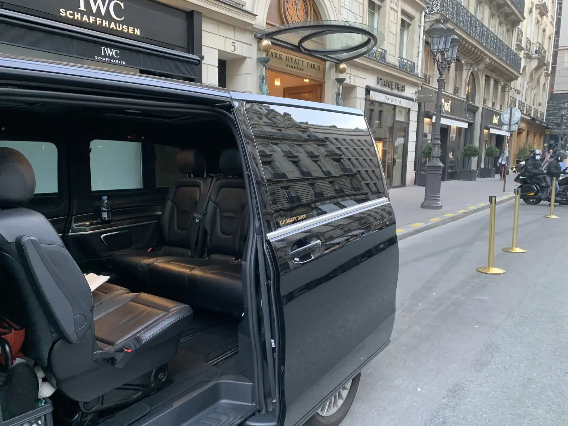 Taxi van 7 places paris